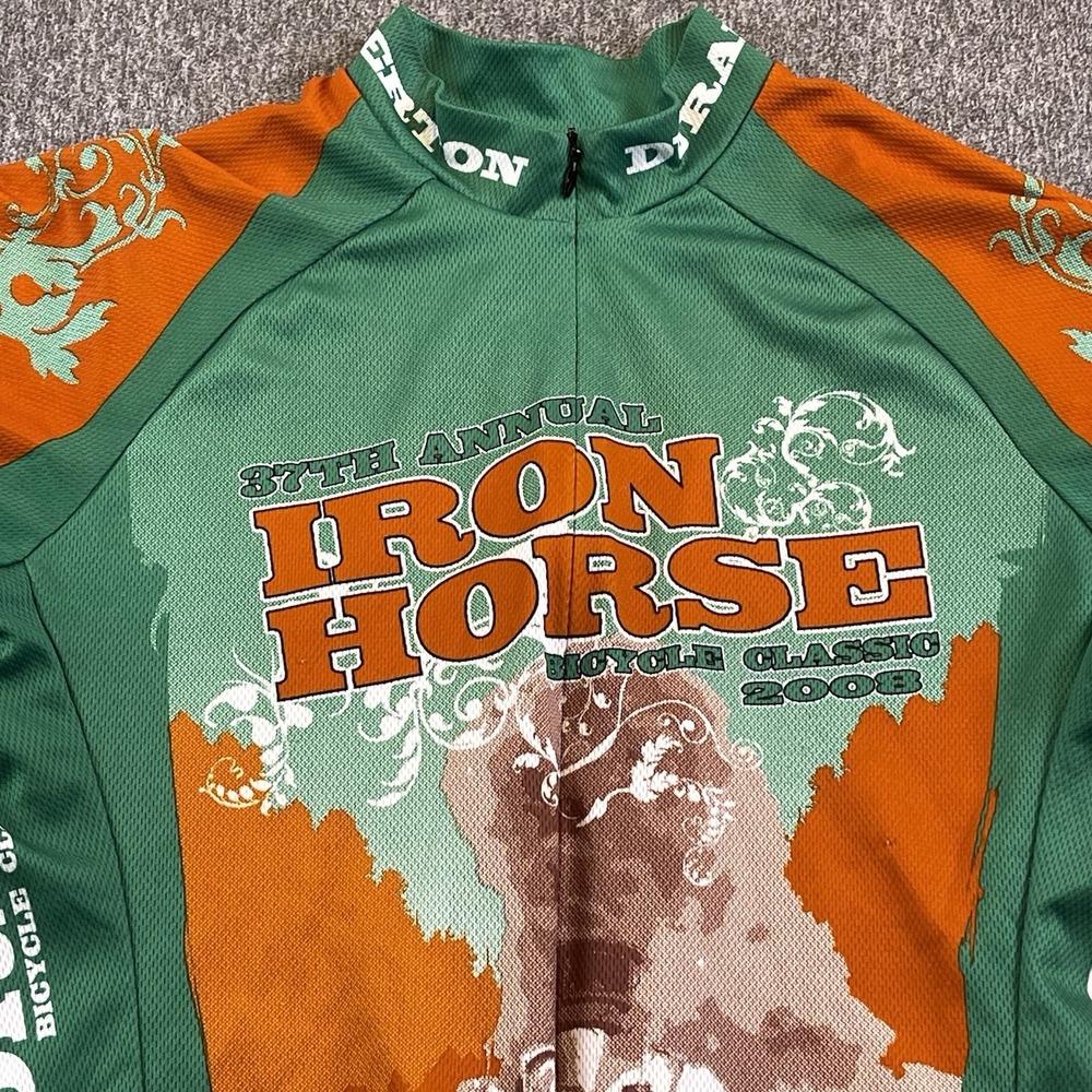 Boure Cycling Jersey Size Small‎ Iron Horse Bicycle Classic 2008